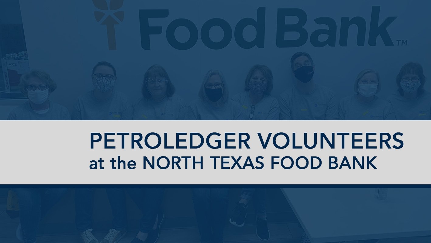 PetroLedger Volunteers at North Texas Food Bank